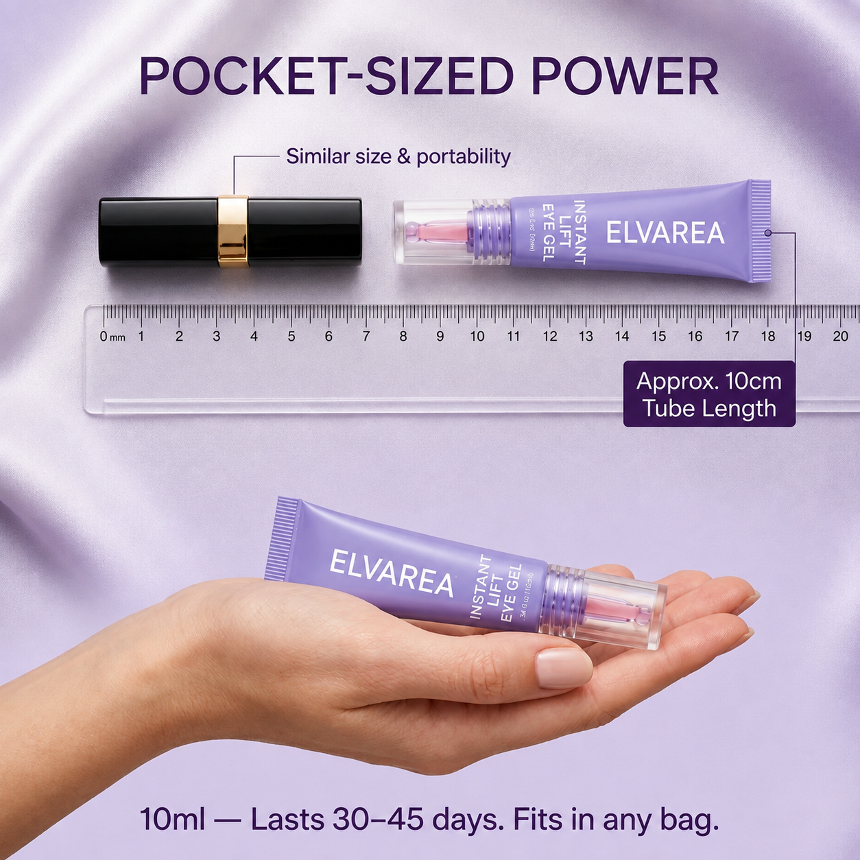 ELVAREA Instant Eye Lift Gel | Firming & Brightening Formula