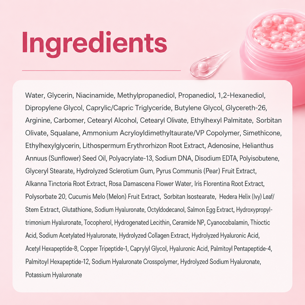 ELVAREA PDRN Pink Collagen Capsule Cream