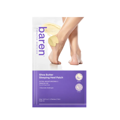 BAREN - Shea Butter Sleeping Heel Patch 2ea
