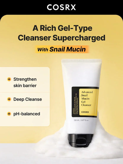 COSRX - Advanced Snail Mucin Gel Cleanser
