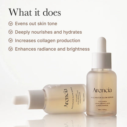ARENCIA - Rice Mucin Glow Serum 30ml