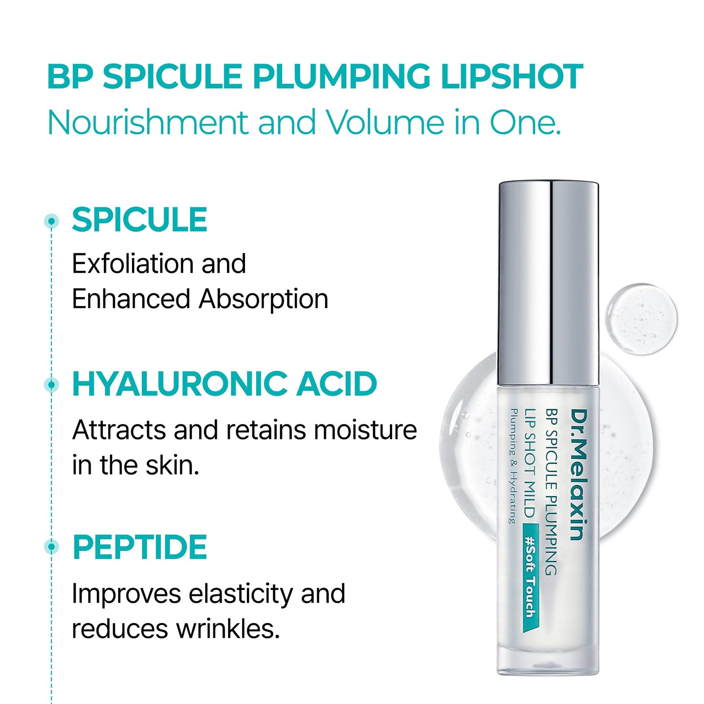 DR MELAXIN - BP Spicule Plumping Lip Shot Maxi 4ml