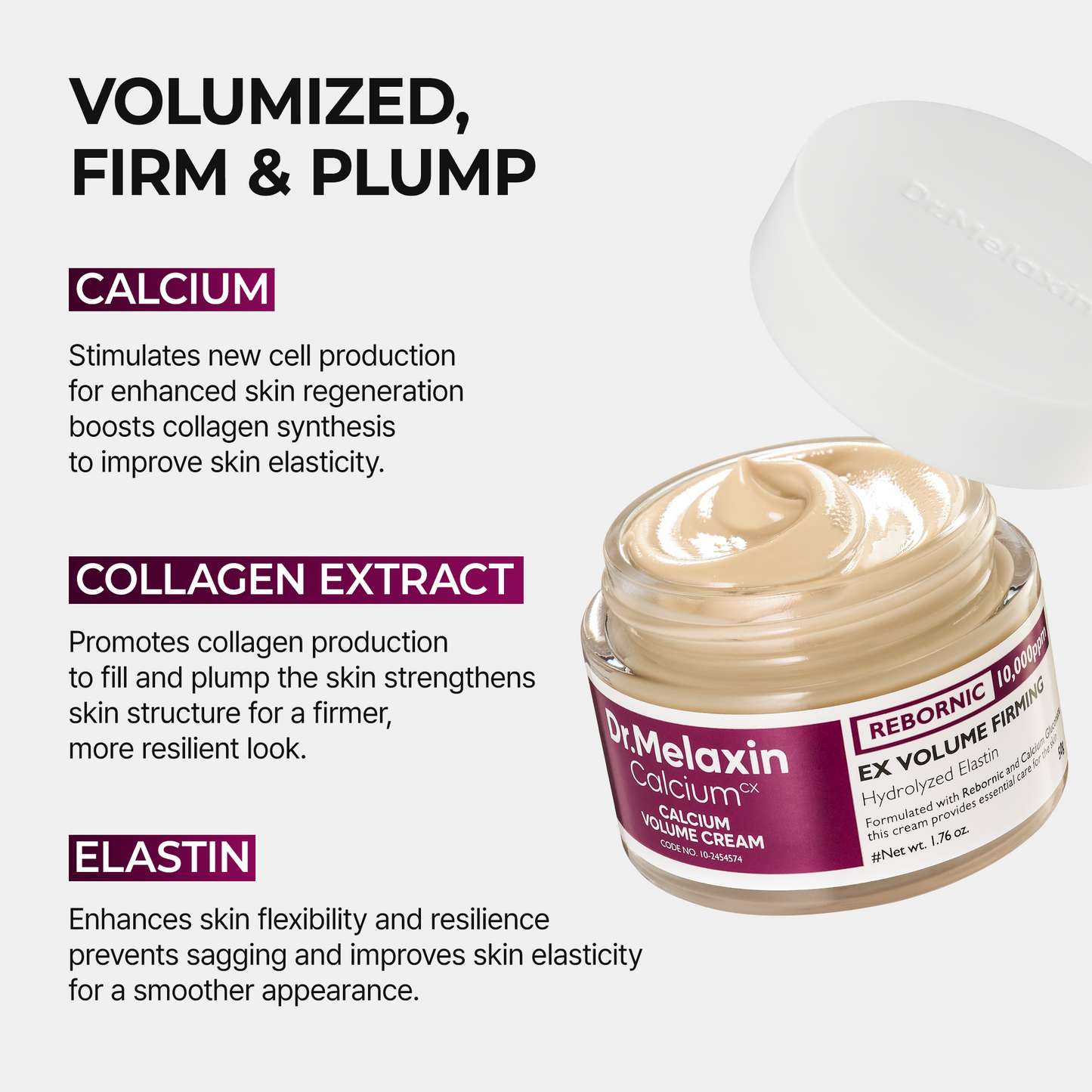 DR MELAXIN - Cemenrete Calcium Intense Cream 50ml