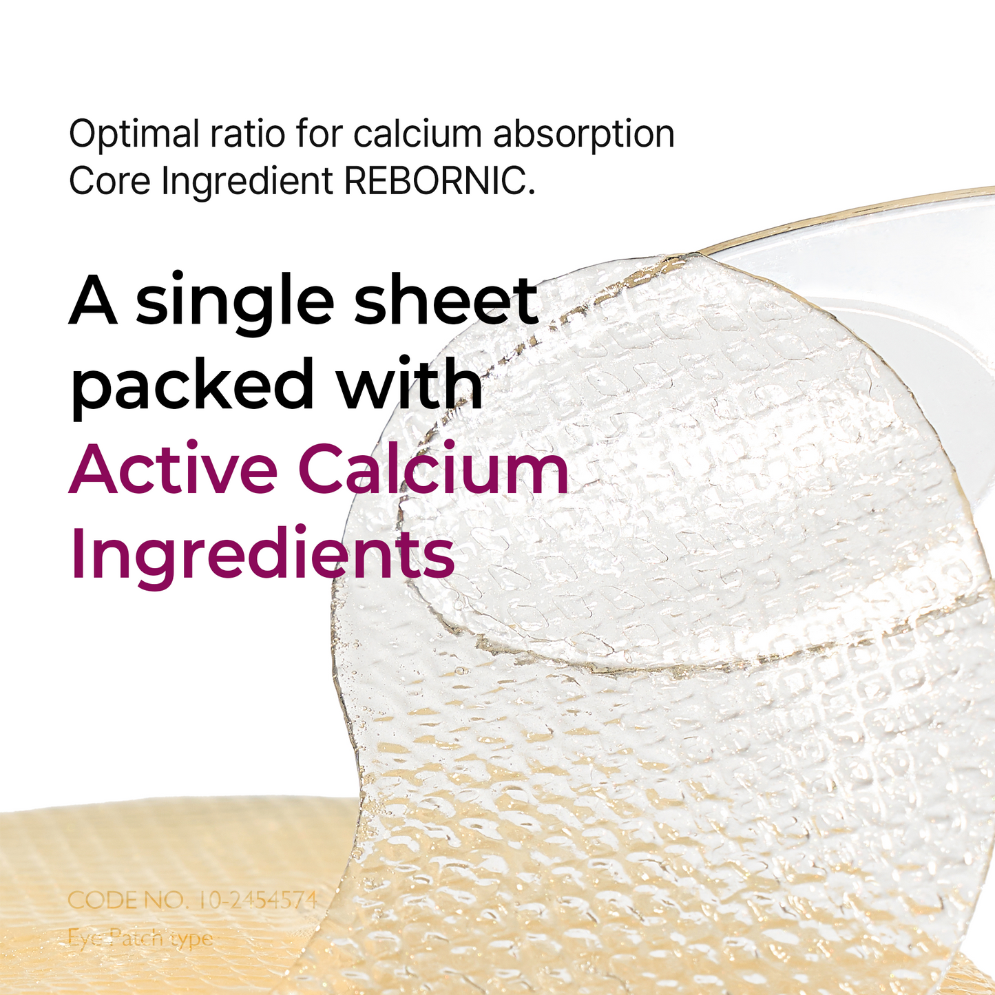 DR MELAXIN - Cemenrete Calcium Volume Eye Patch 60ea