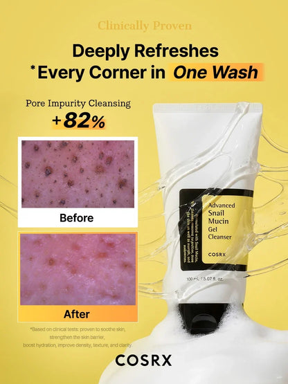 COSRX - Advanced Snail Mucin Gel Cleanser