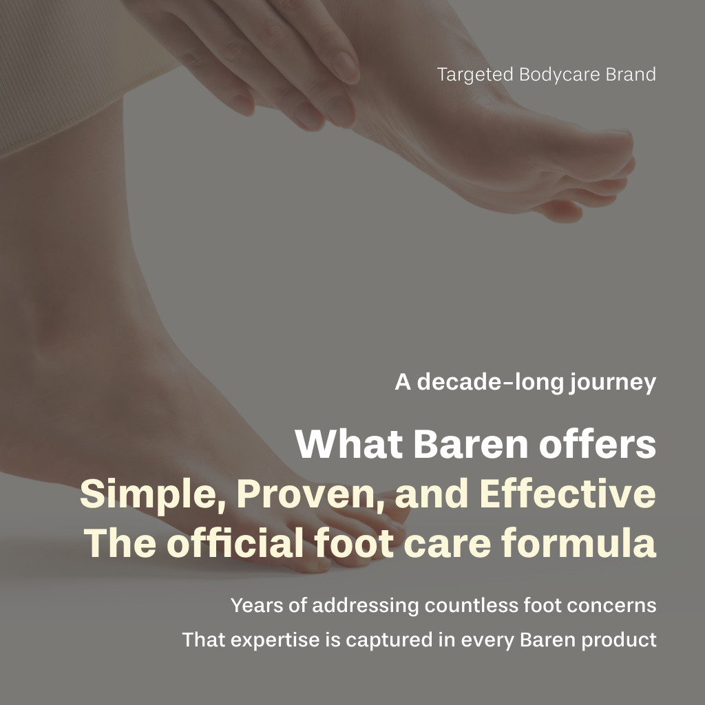 BAREN - Shea Butter Sleeping Heel Patch 2ea
