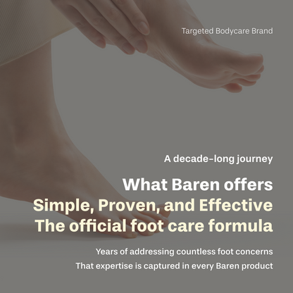 BAREN - Shea Butter Sleeping Heel Patch 2ea