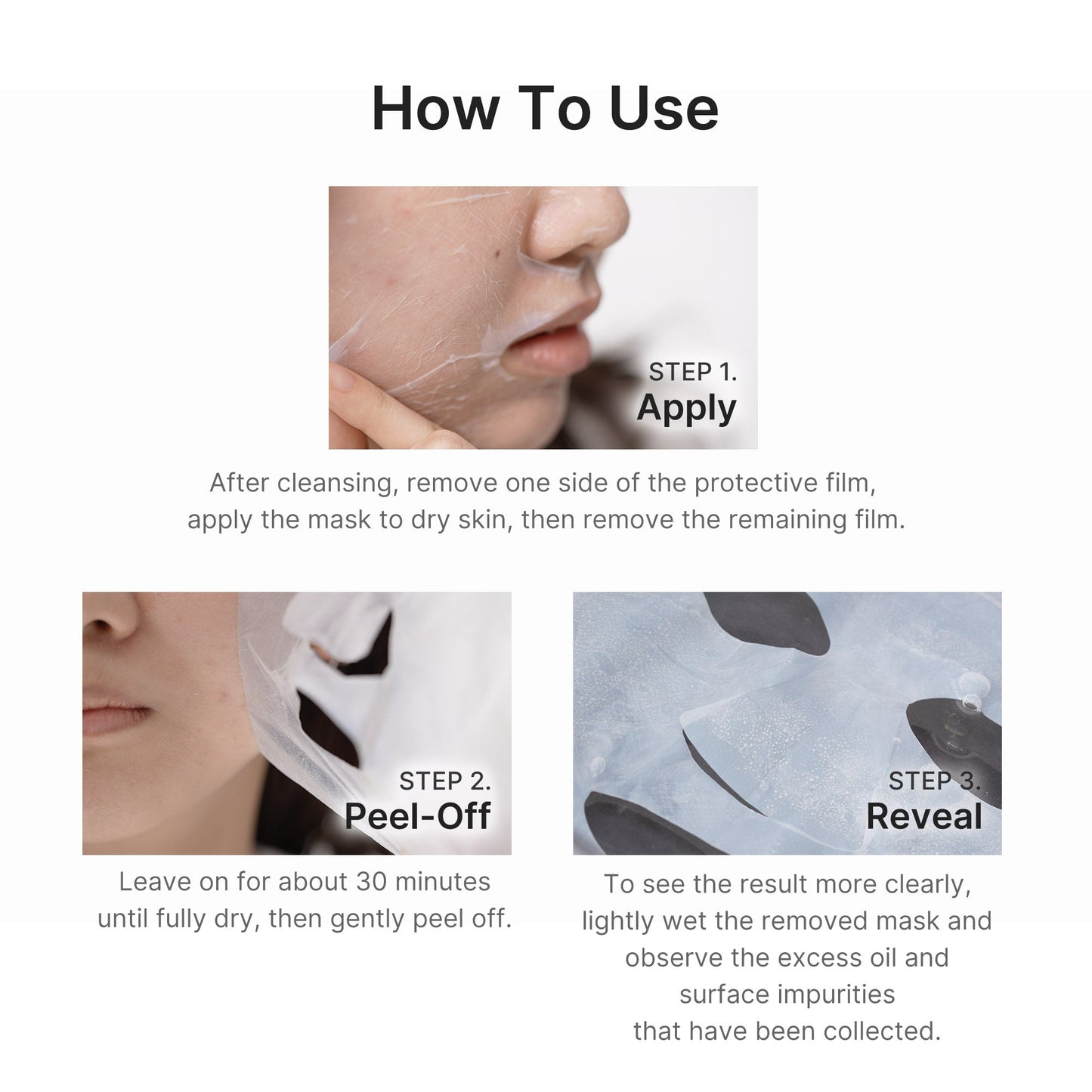 MEDICUBE - Hypochlorous Acid Peel Mask 3ea