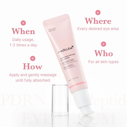 MEDICUBE PDRN Pink Peptide Eye Serum – 30 ml