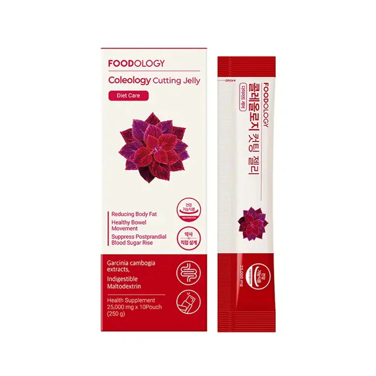 FOODOLOGY - Coleology Cutting Jelly 10 Pouch (Buy Two Get One Free)