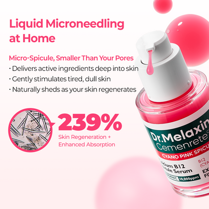 DR MELAXIN - Cemenrete Cyano Pink Spicule Serum 30ml