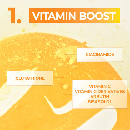 numbuzin No.5 Glutathione Vitamin Concentrated Mask 27ml x 5 Mask