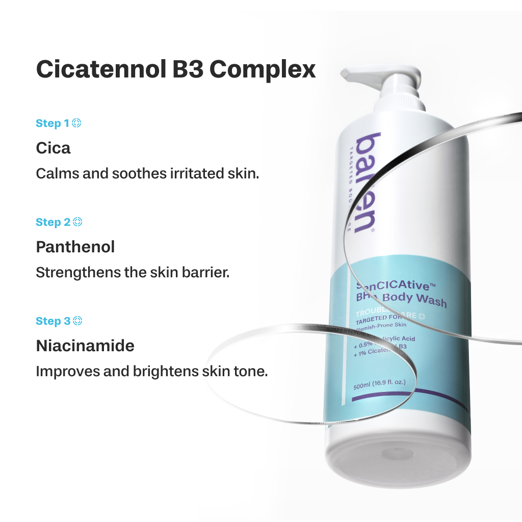 BAREN - SenCICAtive BHA Body Wash 500g