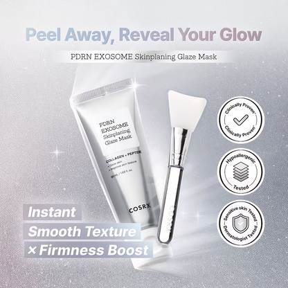 PDRN Exosome Skinplaning Glaze Mask with Collagen & Peptide