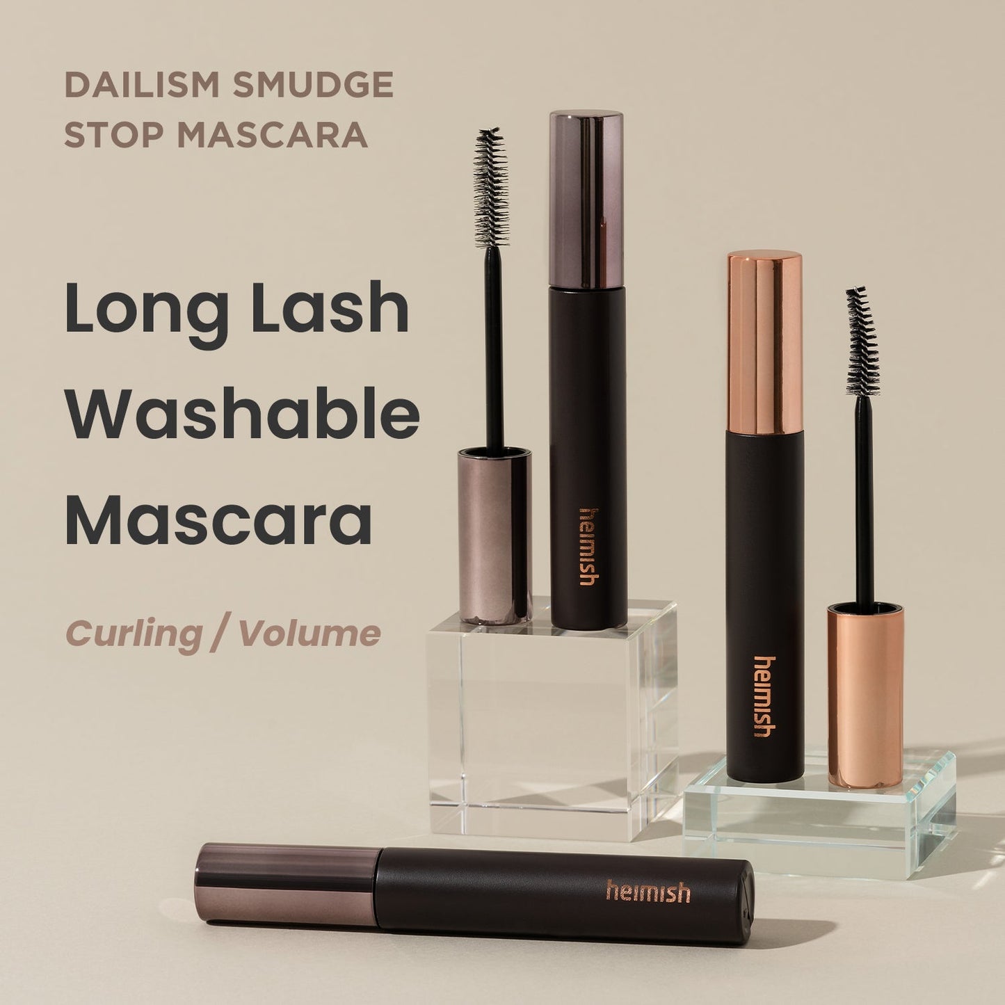 HEIMISH - Dailism Smudge Stop Mascara Volume 9g