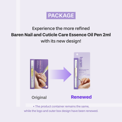 BAREN - Nail And Cuticle Care Essence Oil Pen 2ml