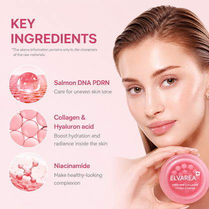 ELVAREA PDRN Pink Collagen Capsule Cream