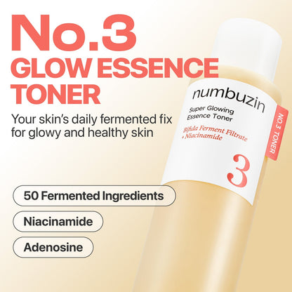 numbuzin No.3 Super Glowing Essence Toner 200ml