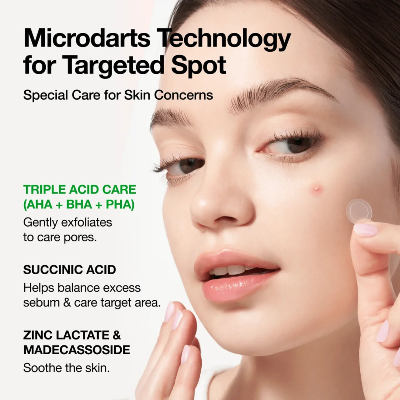 ANUA Triple Acid Spot Care Microdart Patch 12pcs / Pack