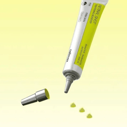 Celimax Retinal Shot Tightening Booster 15ml bottle for firming and pore-tightening skincare treatment