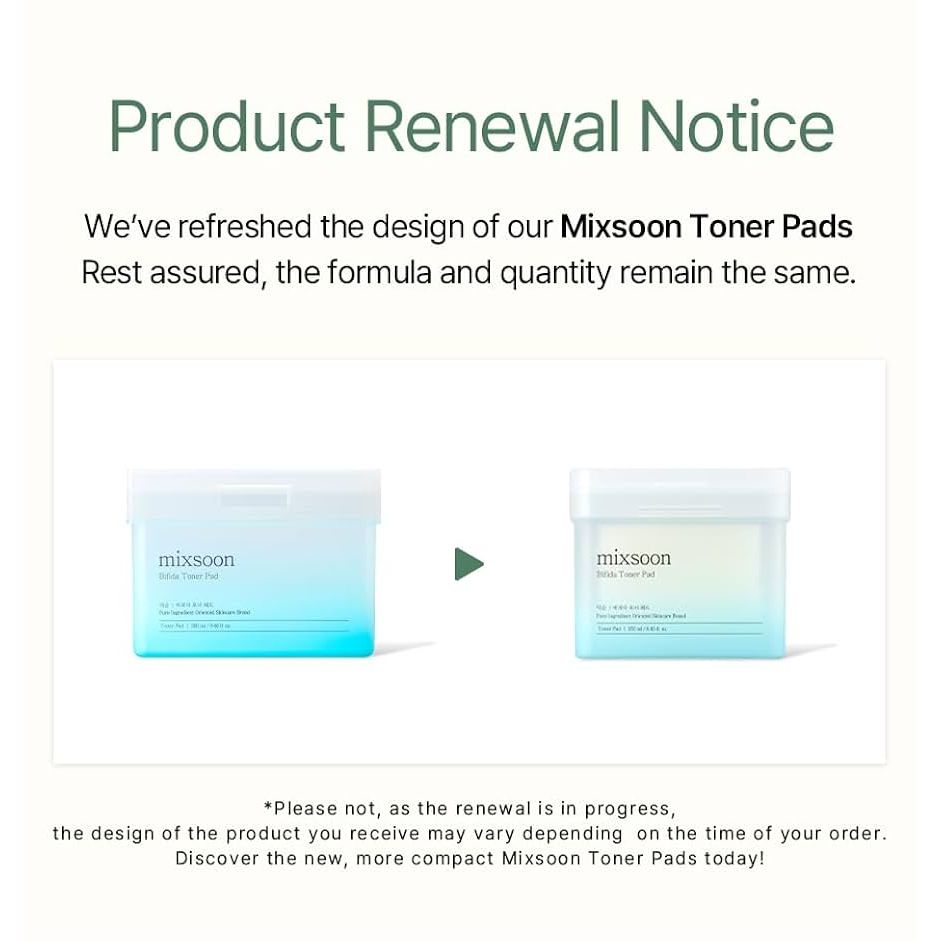 MIXSOON Bifida Toner Pad – 70 Pads