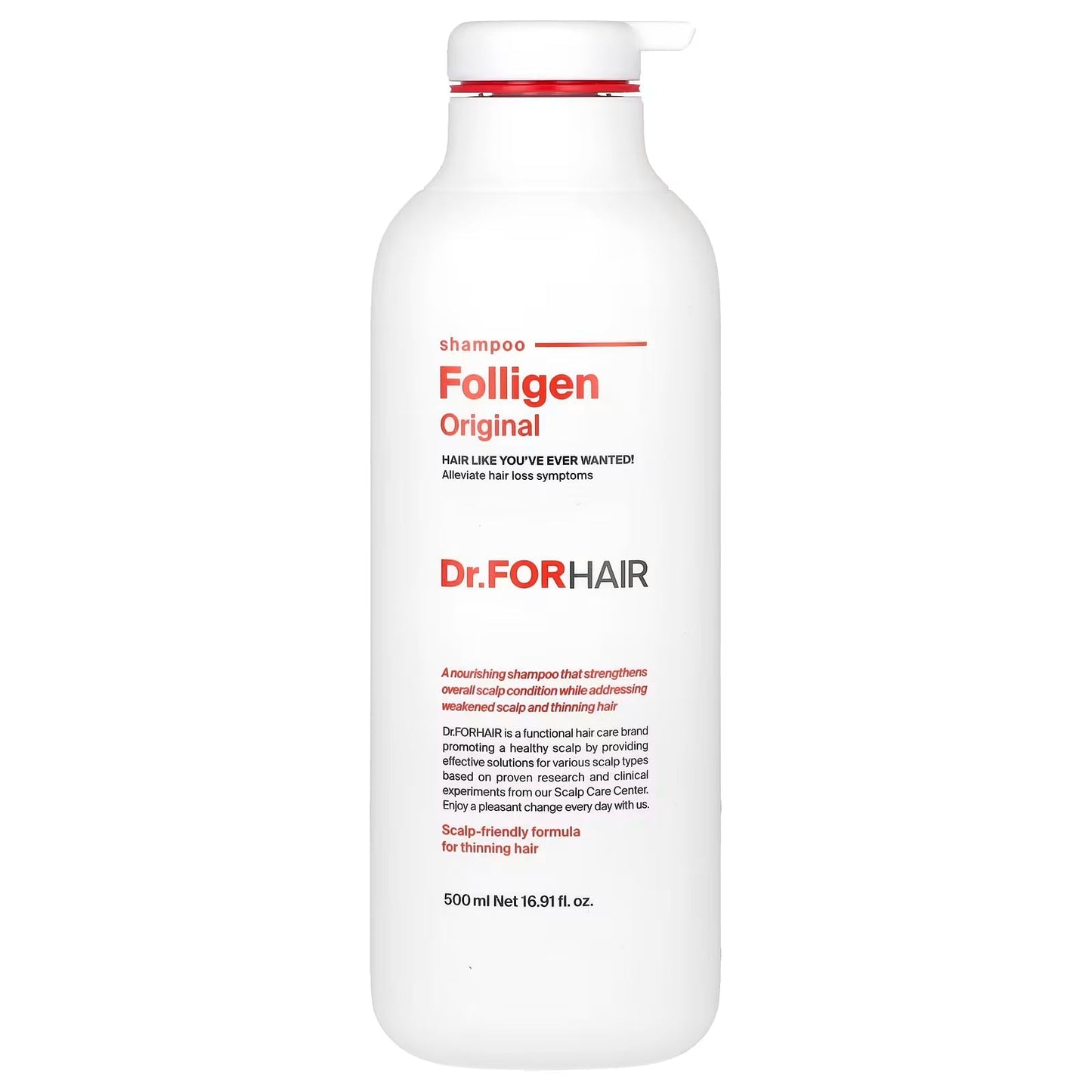 DR.FORHAIR – Folligen Shampoo – 500 ml