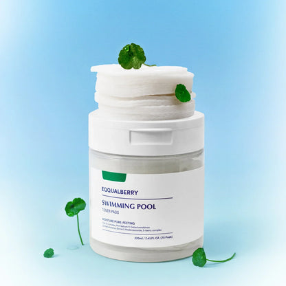 EQQUALBERRY – Swimming Pool Toner Pads 220ml / 70 Pads