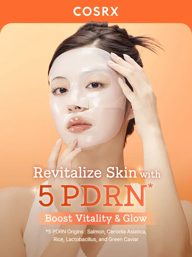 COSRX - 5 PDRN Hyaluronic Acid Vital Hydrating Hydrogel Mask 34g x 3