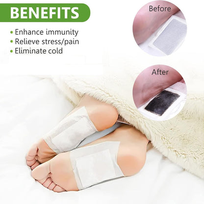 Foot Pads (30 PCS), Deep Cleansing Foot Patches