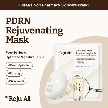 Dr. Reju-All - Advanced PDRN Rejuvenating Mask 36ml x 4