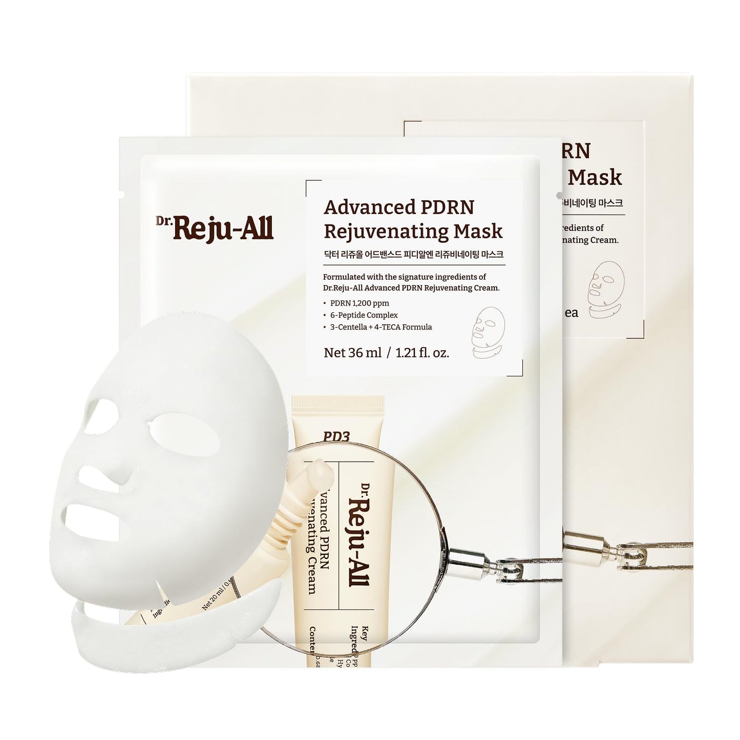 Dr. Reju-All - Advanced PDRN Rejuvenating Mask 36ml x 4