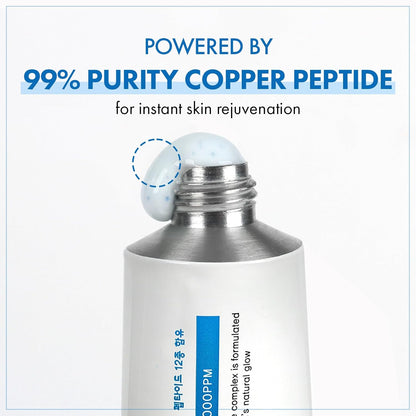 ELVAREA Copper Peptide 12 Cream | Firming & Hydrating Face Cream 50ml