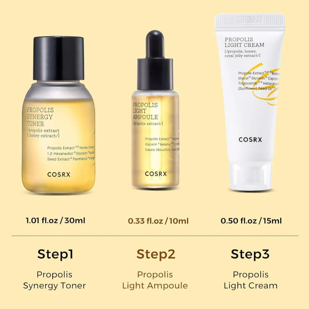 COSRX - Full Fit Honey Glow Kit 3 pc kit
