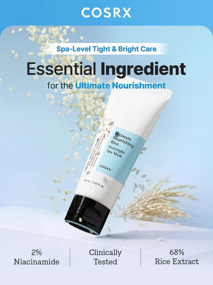COSRX - Ultimate Nourishing Rice Overnight Mask 60ml