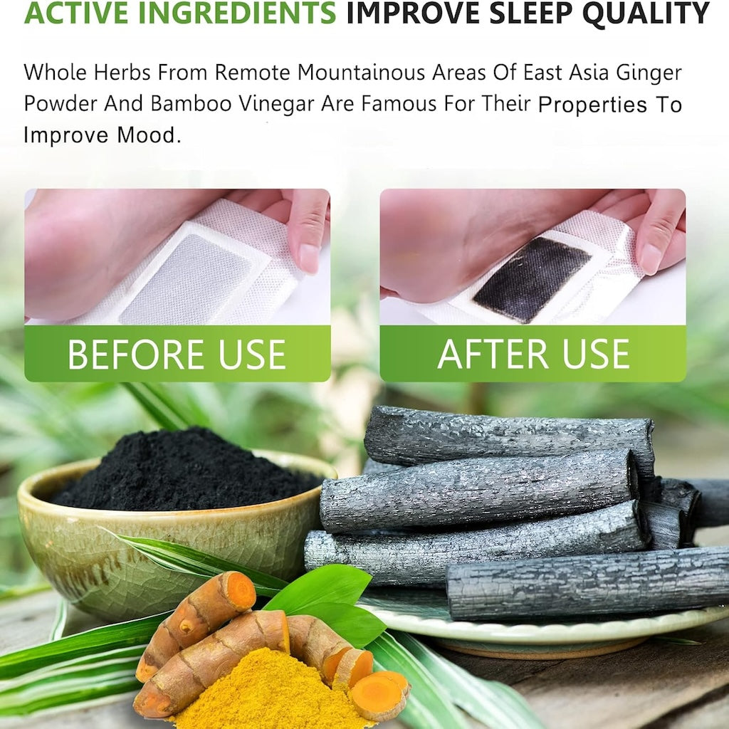 Foot Pads (30 PCS), Deep Cleansing Foot Patches