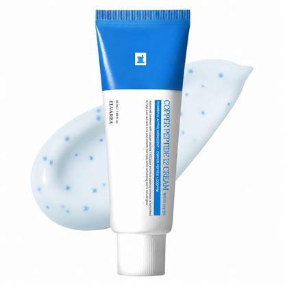 ELVAREA Copper Peptide 12 Cream | Firming & Hydrating Face Cream 50ml