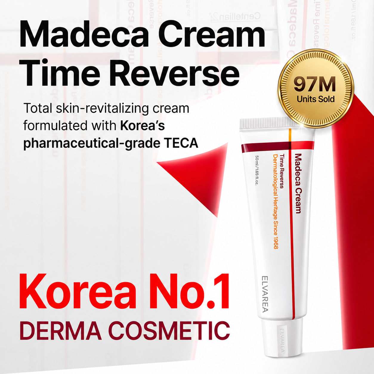 ELVAREA Time Reverse Madeca Cream