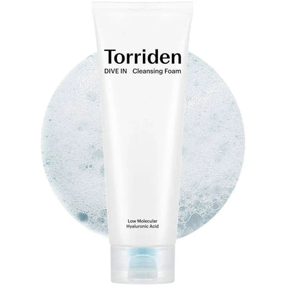 TORRIDEN DIVE-IN Low Molecular Hyaluronic Acid Cleansing Foam – 150 ml