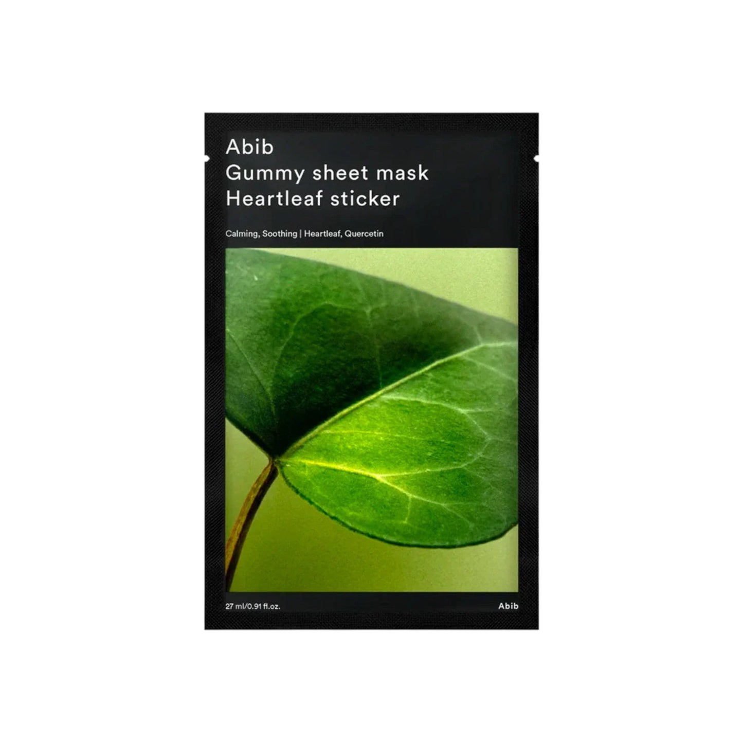 Abib - Gummy Sheet Mask Heartleaf Sticker 27ml