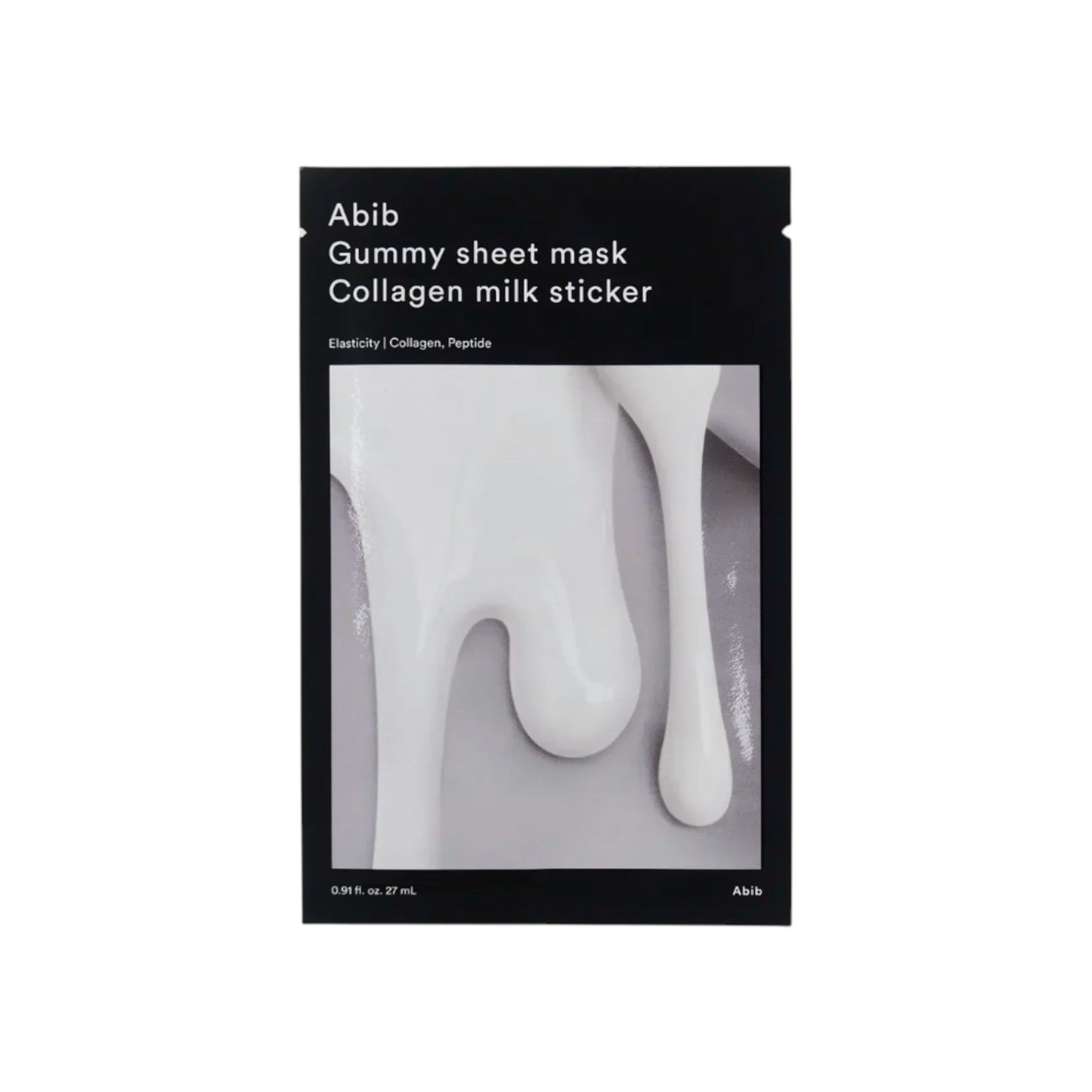 Abib - Gummy Sheet Mask Collagen Milk Sticker 27ml