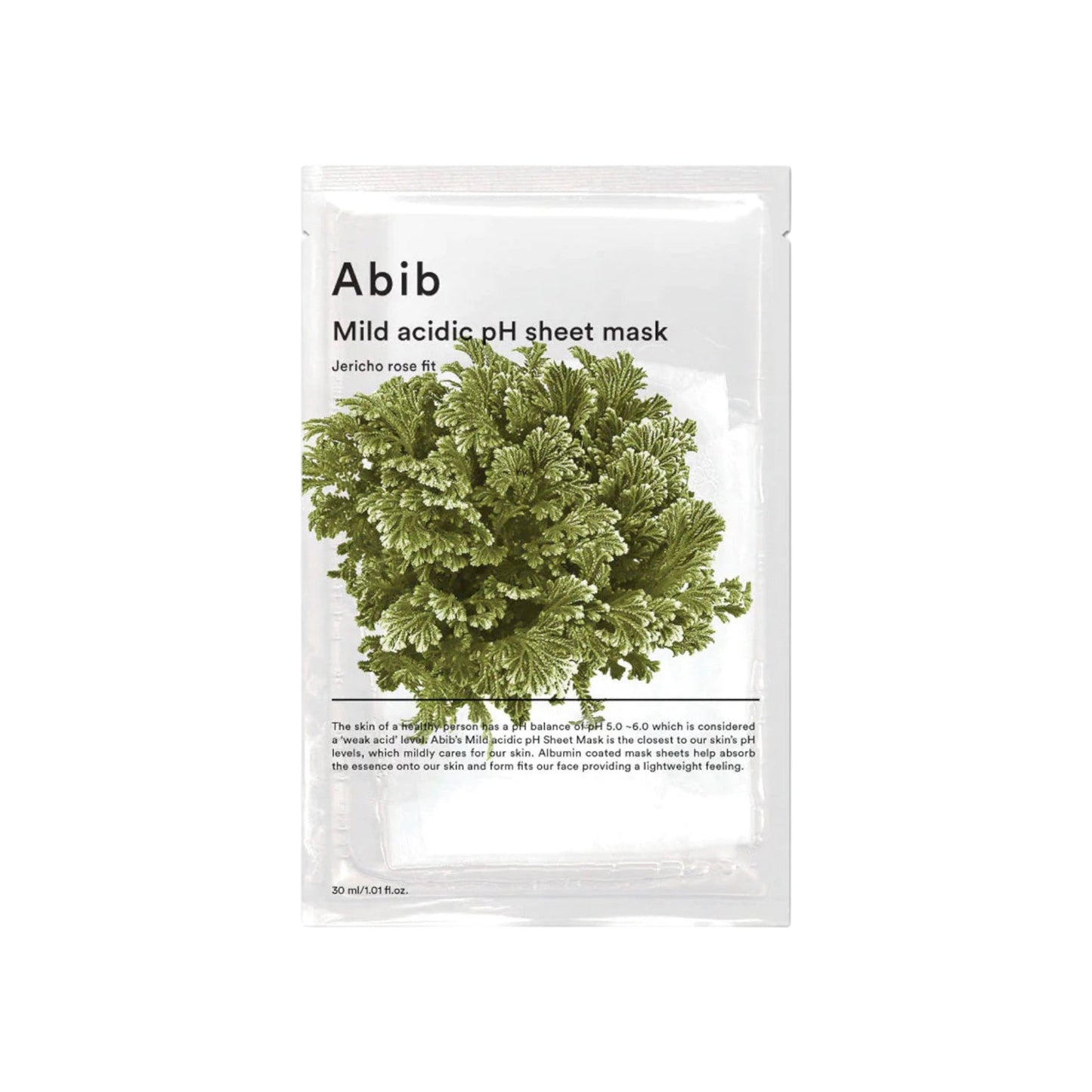 Abib - Mild Acidic pH Sheet Mask Jericho Rose Fit 30ml