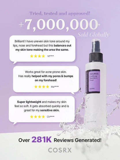 COSRX - AHA/BHA Clarifying Treatment Toner