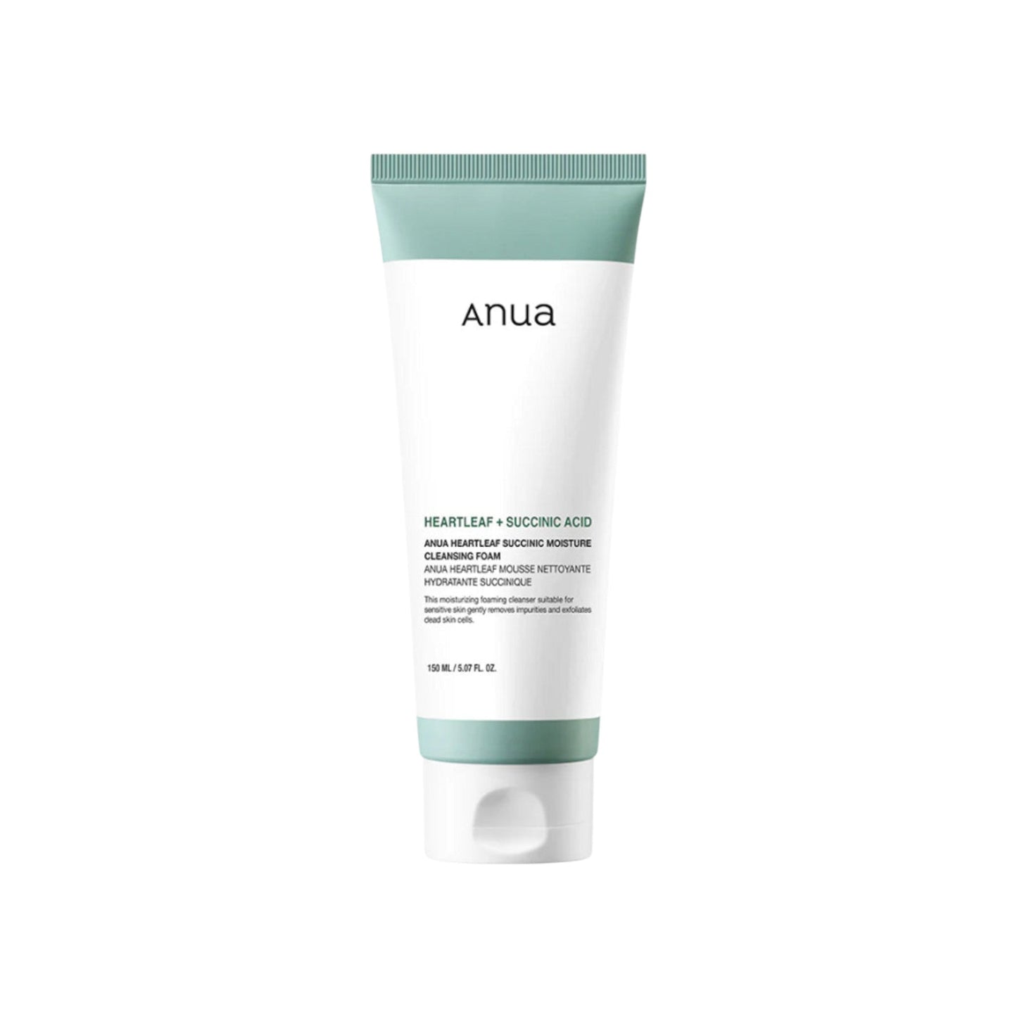 ANUA Heartleaf Succinic Moisture Cleansing Foam 150ml
