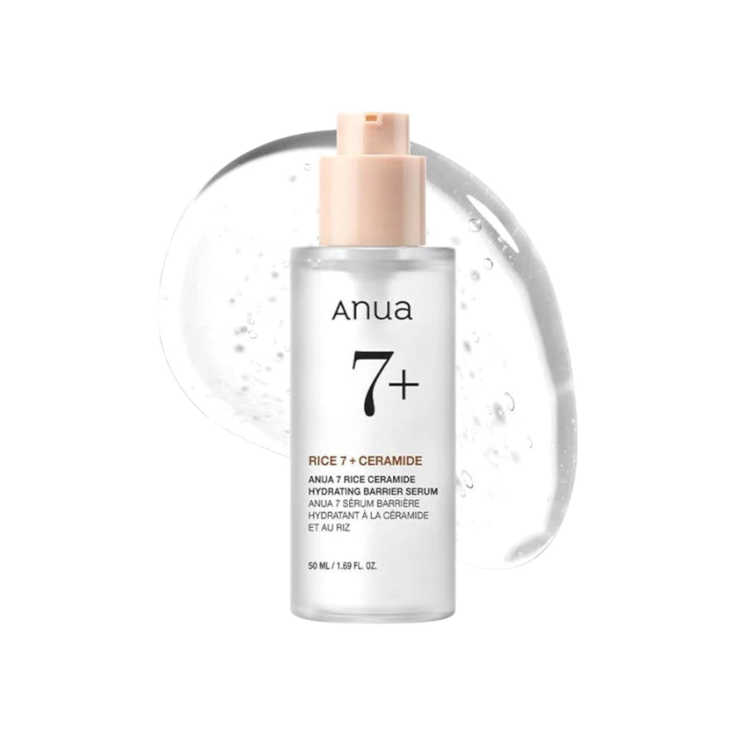 ANUA Rice 7 Ceramide Hydrating Barrier Serum 50ml