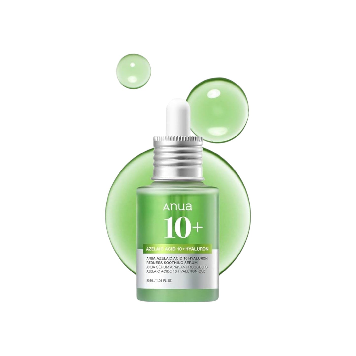 ANUA - Azelaic Acid 10 Hyaluron Redness Soothing Serum - 30ml