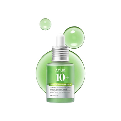 ANUA - Azelaic Acid 10 Hyaluron Redness Soothing Serum - 30ml