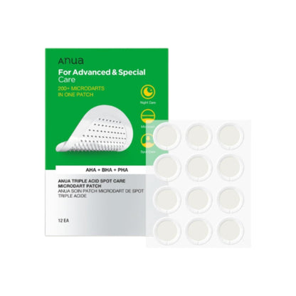 ANUA Triple Acid Spot Care Microdart Patch 12pcs / Pack