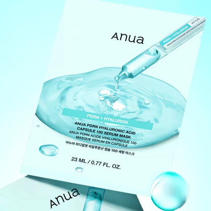 ANUA PDRN Hyaluronic Acid Capsule 100 Serum Mask 23mlx10ea