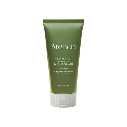 ARENICA – Green Tea + LHA Deep Pore Rice Cake Cleanser 150 g