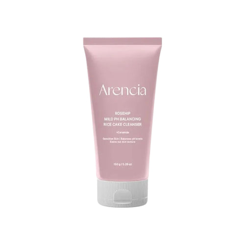 ARENCIA – Rosehip Mild pH Balancing Rice Cake Cleanser 150 g